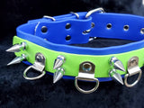 bondage collar with spikes