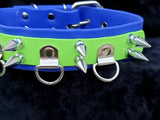 bdsm bondage collar with spikes